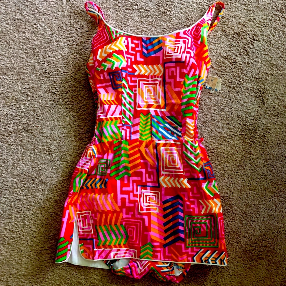Retro vintage bathing suit NWT